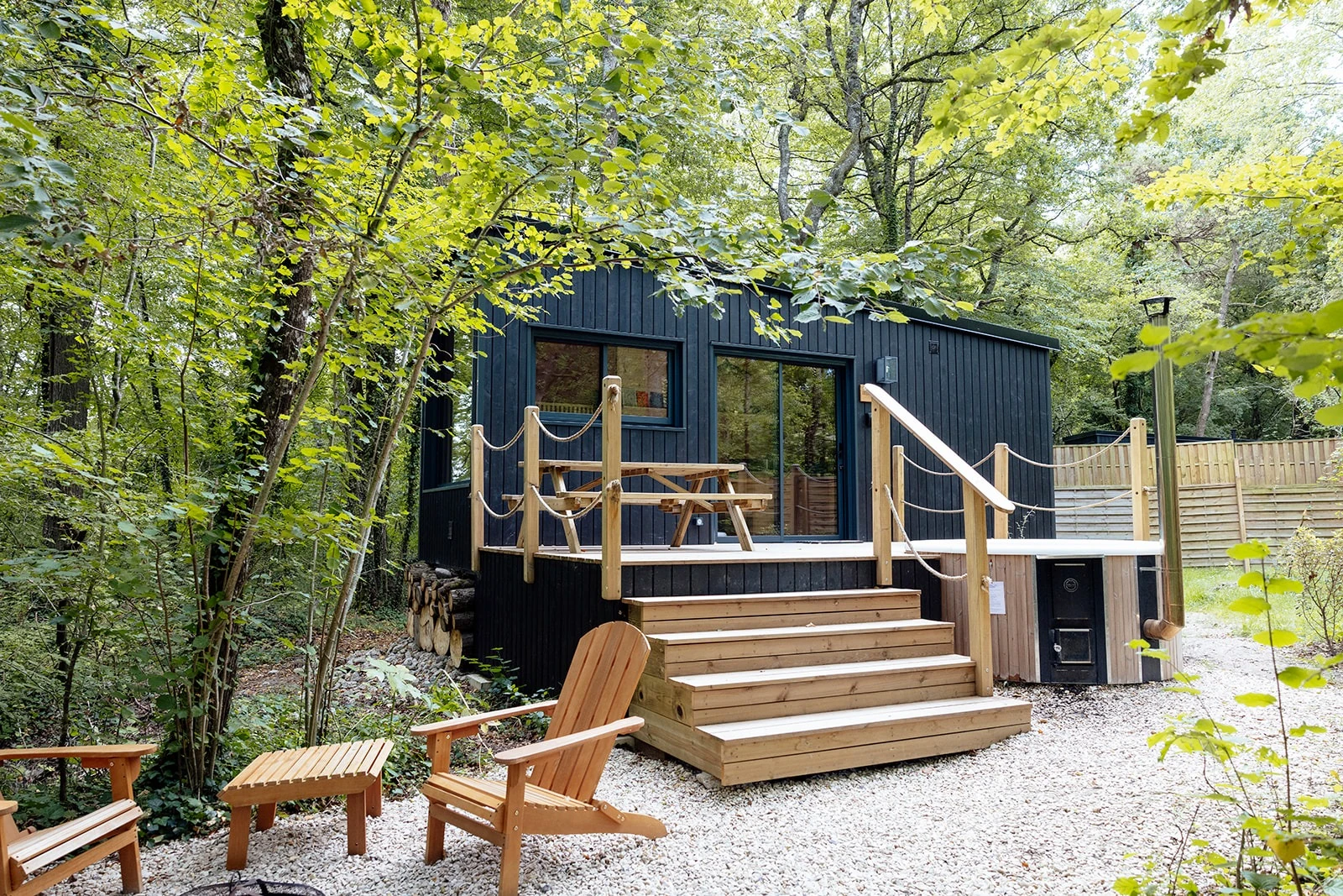 La tiny house Gemma — Extérieur et terrasse
