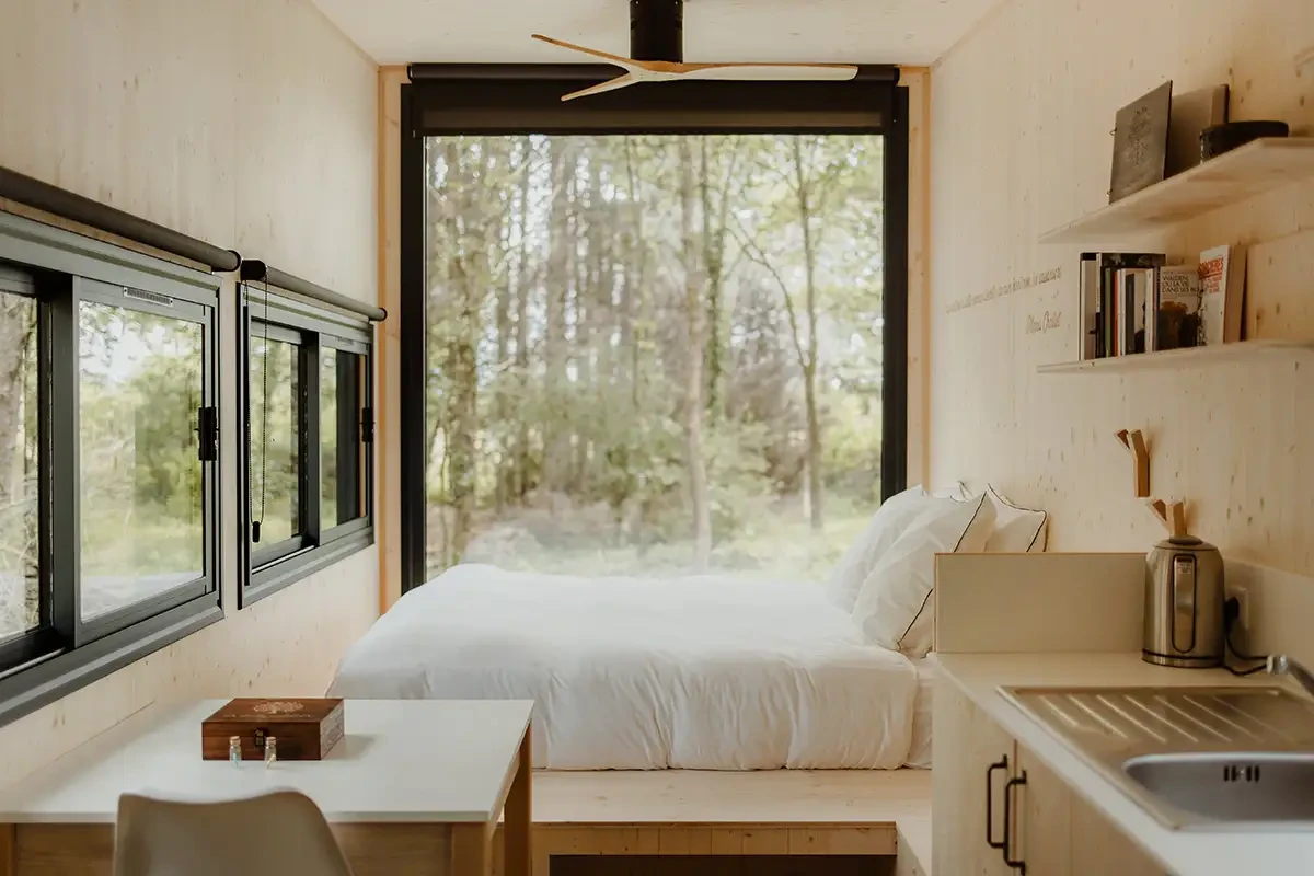 Véga — Intérieur et lit